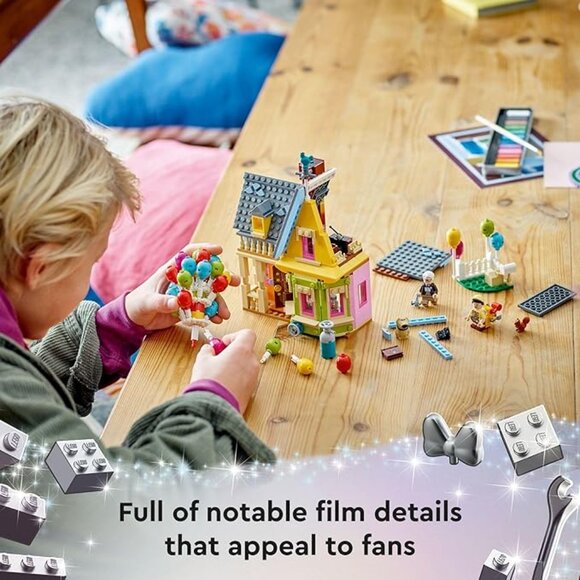 NEW Lego Disney Pixar UP House Building Set Toy with Balloons Movie Kit 43217 Br - Picture 5 of 16